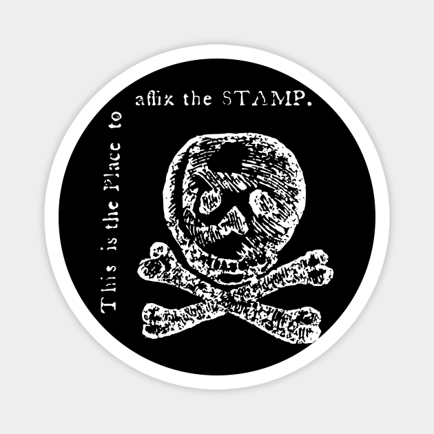 Stamp Act Magnet by Phantom Goods and Designs